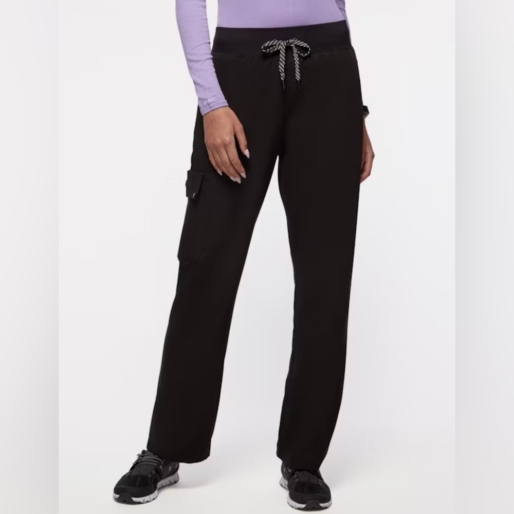 JAANUU Black Scrub Pant